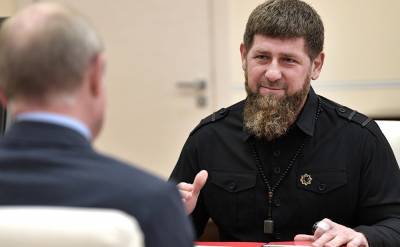 Кадыров доложил Путину о разгроме бандподполья в Чечне