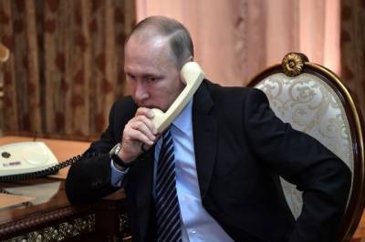 Путин поздравил Кадырова с ликвидацией банды Бютукаева