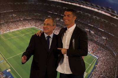 Президент Реала встретился с Роналду в Турине