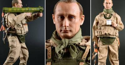 В США начали продавать игрушечного спецназовца, похожего на Путина