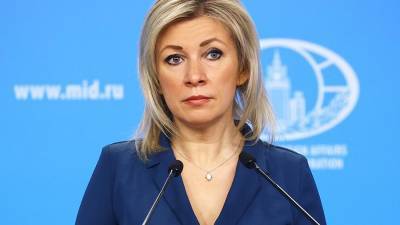Захарова назвала «донельзя политизированным» перенос ЧМ по хоккею из Минска