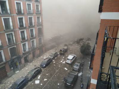 В Мадриде прогремел мощный взрыв: несколько зданий разрушены – фото, видео