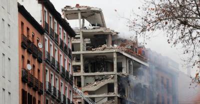 ВИДЕО: В центре Мадрида произошел взрыв