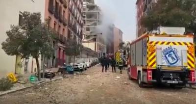 СМИ сообщили о погибших в результате взрыва в Мадриде