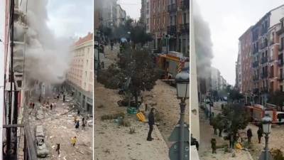 СМИ: два человека погибли при взрыве в Мадриде