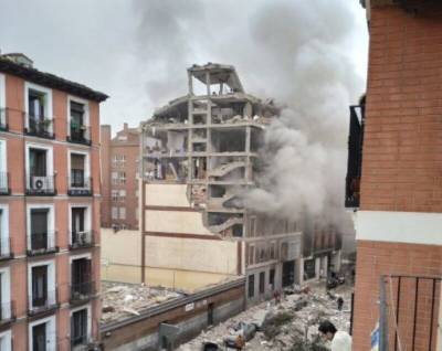 Посольство РФ: при взрыве в Мадриде пострадавших россиян нет