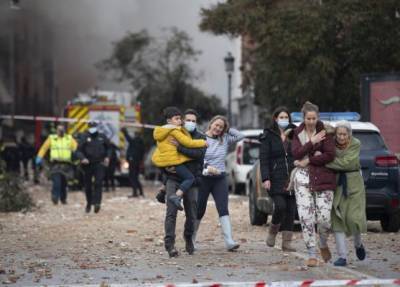 «Вся моя семья погибла»: взрыв в Мадриде унёс жизни нескольких человек