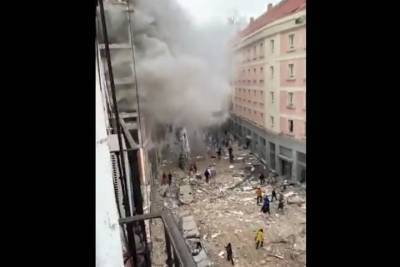 При взрыве в Мадриде погибли не менее трех человек
