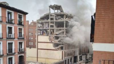 Взрыв в центре Мадрида унес жизни как минимум четырех человек