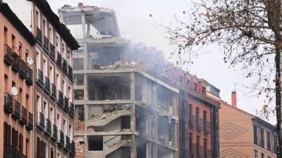 В Мадриде в результате сильного взрыва погибли два человека