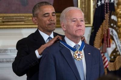 Обама поздравил Байдена с инаугурацией: Настал твой час