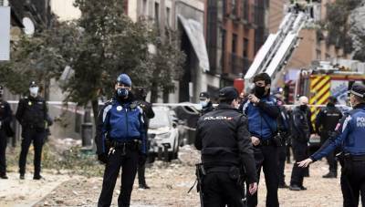 В центре Мадрида произошел взрыв (ФОТО, ВИДЕО)