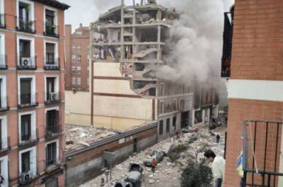 Жителей Мадрида оглушил мощный взрыв