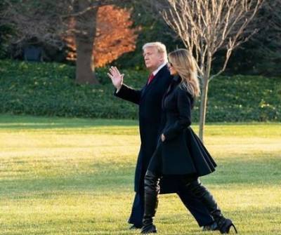 «Мы вернёмся»: Трамп покинул Белый дом