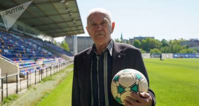 Лучший игрок в истории латвийского футбола Георгий Смирнов празднует юбилей