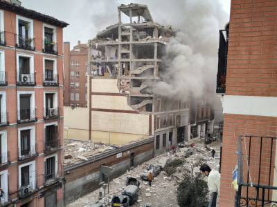 Взрыв в центре Мадрида. Стало известно о двоих погибших и раненых