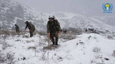 Российский генерал рассказал о зимних «сюрпризах» для сапёров в Карабахе
