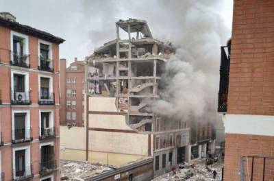 Число пострадавших от взрыва в Мадриде растет: названа причина происшествия