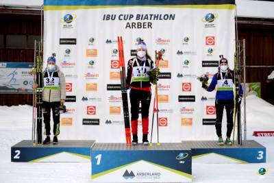 Екатерина Бех - Биатлонистка Екатерина Бех выиграла бронзу в короткой индивидуальной гонке Кубка IBU - 24tv.ua