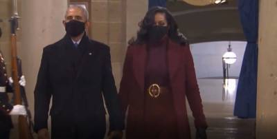 Золотая пряжка Мишель Обамы стала гвоздем инаугурации Байдена