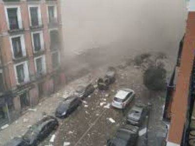 При взрыве в испанской столице пострадали три человека
