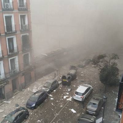 Мэр Мадрида дал комментарий о прошедшем днём взрыве бытового газа