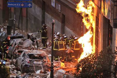 В Мадриде уточнили число погибших и пострадавших при взрыве