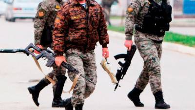 Появилось видео с места ликвидации боевиков в Чечне