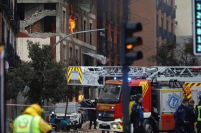 Число пострадавших от взрыва в Мадриде возросло до 11 человек