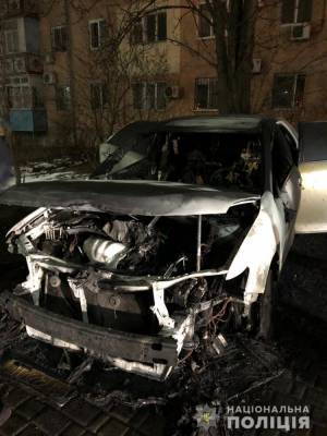 ​Замдиректору Черноморского порта сожгли два автомобиля