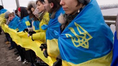 Традиционной живой цепи ко Дню соборности в Киеве в этом году не будет: мешает локдаун