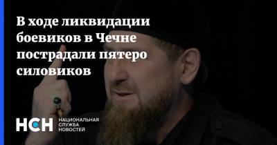 В ходе ликвидации боевиков в Чечне пострадали пятеро силовиков