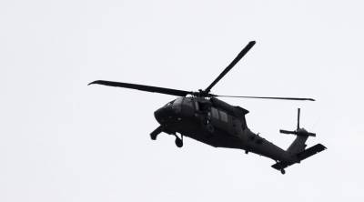 Военный вертолет разбился в США