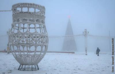 Самая низкая температура в Якутии зафиксирована на отметке -58 градусов