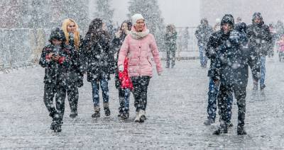 Снегопад и до 8 градусов мороза ожидаются в Москве в четверг