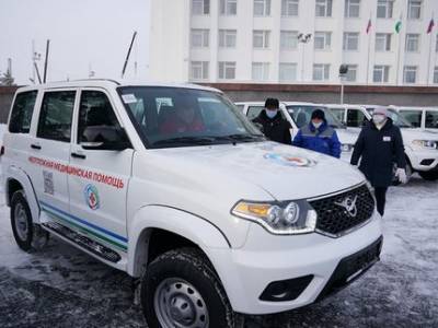 В Башкирии больницы получили 25 новых служебных автомобилей