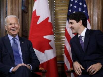 Свой первый разговор с иностранным лидером Байден проведет с премьером Канады