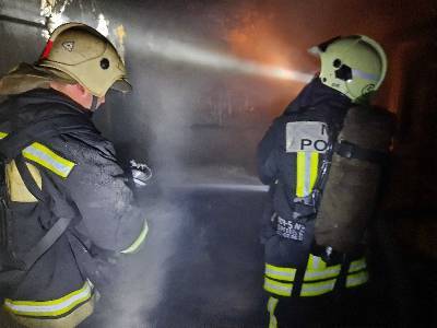 Этой ночью случился пожар на заводе в Смоленской области