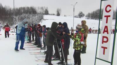 Соревнования «Снежный снайпер» проходят в Новогрудском районе