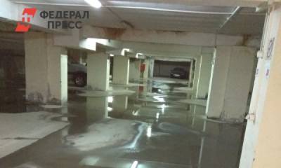В Тюмени может повториться история с обрушением потолка подземного паркинга