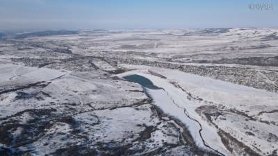 Крымский блогер показал, как выглядит почти пересохшее Аянское водохранилище