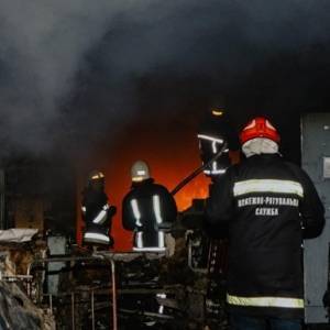 На военном складе в Тернополе произошел пожар