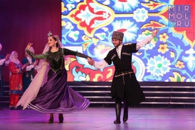 Дагестан отпраздновал столетний юбилей фольклорно-хореографической композицией