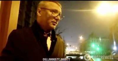 Пьяный заместитель вице-премьера Уруского бросался на полицейских, его уже уволили (ВИДЕО)