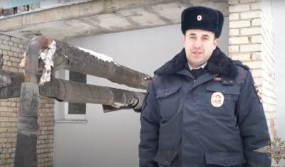 Нижегородский участковый спас из огня 30 человек (ВИДЕО)