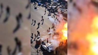 28 погибших: момент взрыва в Багдаде попал на видео