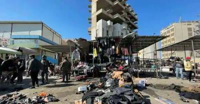 В Ираке на переполненном рынке прогремели взрывы: минимум 13 погибших, 30 раненых (ВИДЕО)