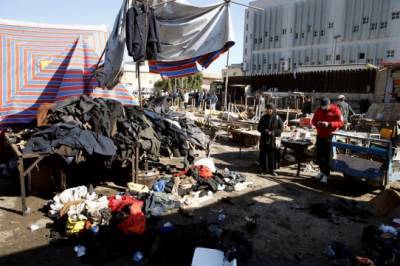 В Багдаде на рынке произошел двойной теракт, погибли более 20 человек