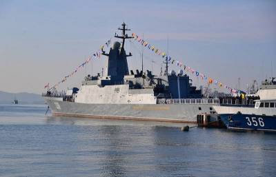 Новый корвет «Алдар Цыденжапов» продолжит службу в составе Приморской флотилии