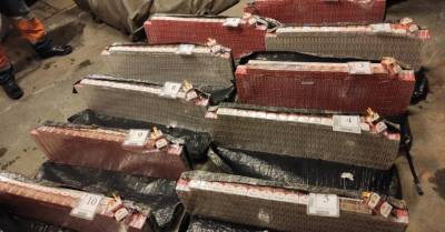 ФОТО. Пограничники изъяли 50 000 контрабандных сигарет